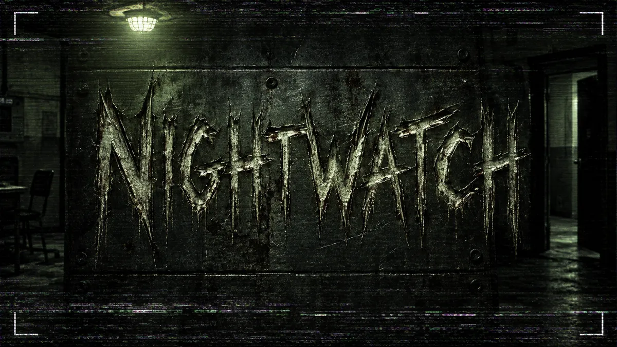 FNAF Font Generator sample showing Nightwatch