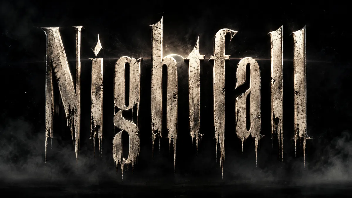 Movie Title Generator sample showing Nightfall